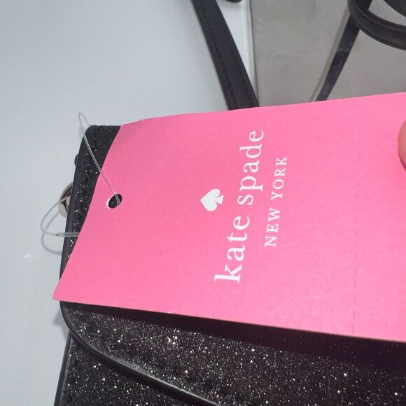 Kate Spade Flap Glitter Fabric Crossbody NEW! - Picture 10 of 10